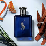 RALPH LAUREN POLO BLUE PARFUM 4.2OZ SPR
