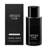 ARMANI CODE EDT SPR 2.5OZ REFILLABLE SPR (M)