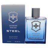 VICTORINOX SWISS ARMY STEEL EDT 3.4 OZ SPR