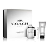 Coach Platinum 3 Pcs Set : 3.3 Edp + 3.3 Shower Gel + 0.25 Ml Edp