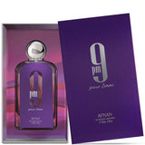 AFNAN 9 PM 3.4 OZ EDP