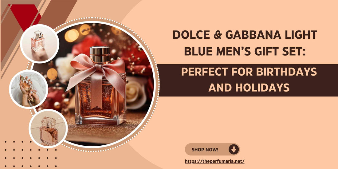 Dolce & Gabbana Light Blue Men’s Gift Set