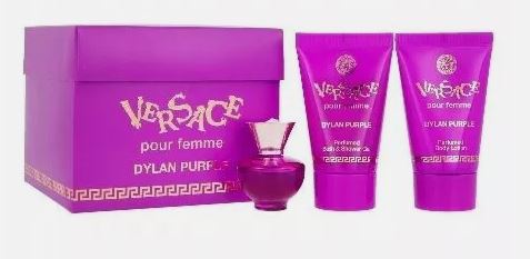 Versace Dylan Purple 3-Piece Mini Set | The Perfumaria