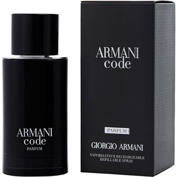 ARMANI CODE PARFUM 2.5 OZ REFILLABLE