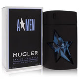 ANGEL MEN BY THIERRY MUGLER 3.4OZ EDT SPRAY REFILLABLE RUBBER BOTTLE
