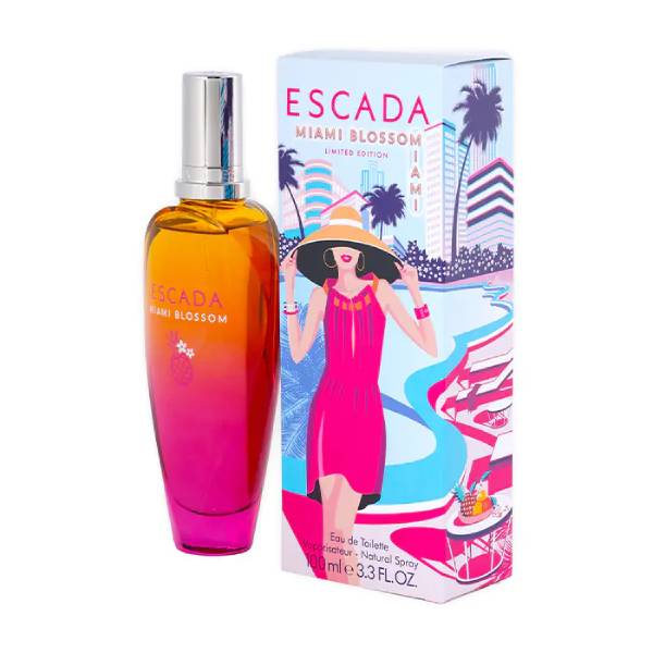 MIAMI BLOSSOM BY ESCADA LIMITED EDITION 3.3 OZ EDT SPRAY