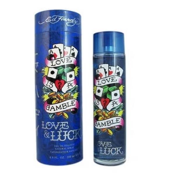 ED HARDY LOVE AND LUCK BY CHRISTIAN AUDIGIER 3.4 OZ EDT SPRAY FOR MEN
