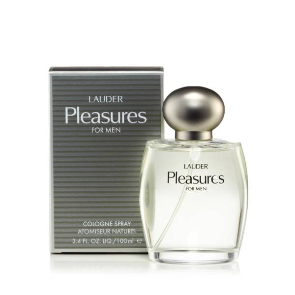 PLEASURES FOR MEN BY ESTEE LAUDER 3.4 OZ COLOGNE SPRAY