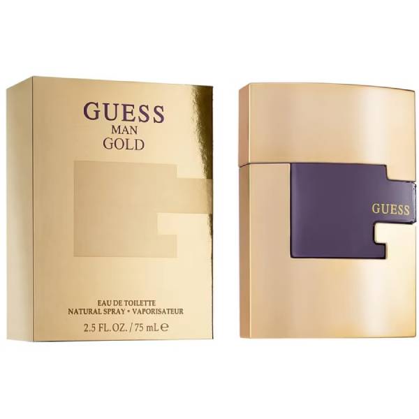 GUESS MAN GOLD 2.5 OZ EDT SPRAY FOR MEN