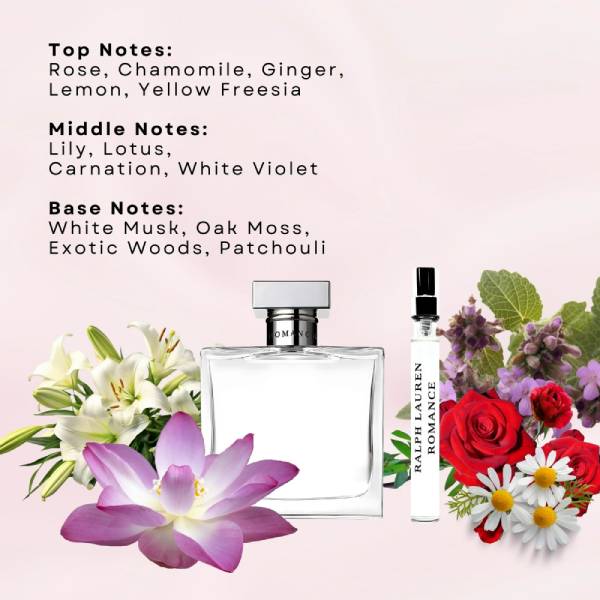 ROMANCE 3PC 5.1 EDP SPR, 2.5 B/L, 0.34 EDP MINI