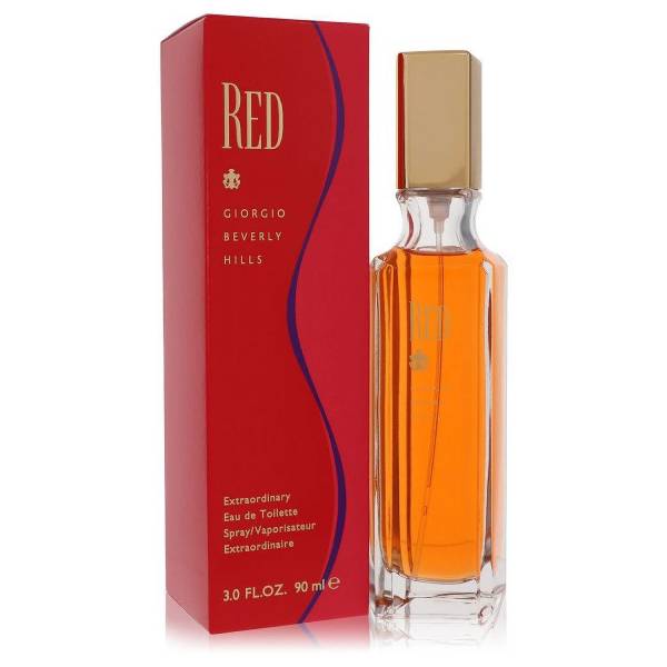 RED by GIORGIO(W)EDT SP 3.0oz