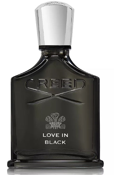 Creed Love in Black perfume bottle