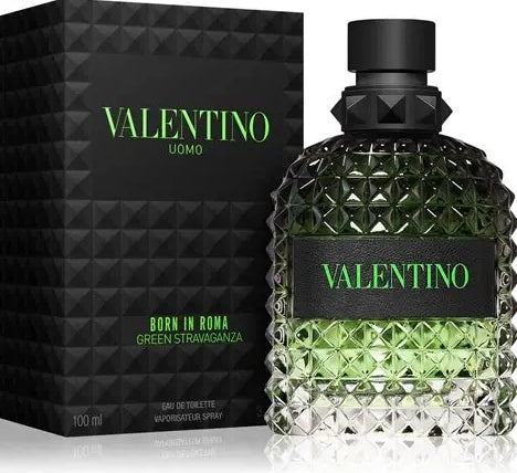 VALENTINO UOMO BORN IN ROMA GREEN STRAVAGANZA 3.4 EDT MEN
