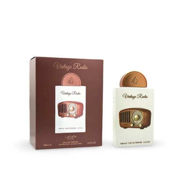 VINTAGE RADIO BY LATTAFA EDP 3.4 OZ
