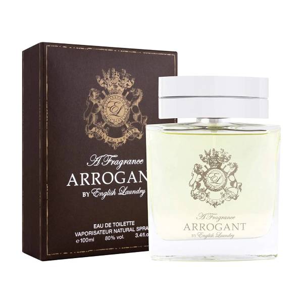 ARROGANT BY ENGLISH LAUNDRY 3.4 OZ EDT SPRAY FOR MEN