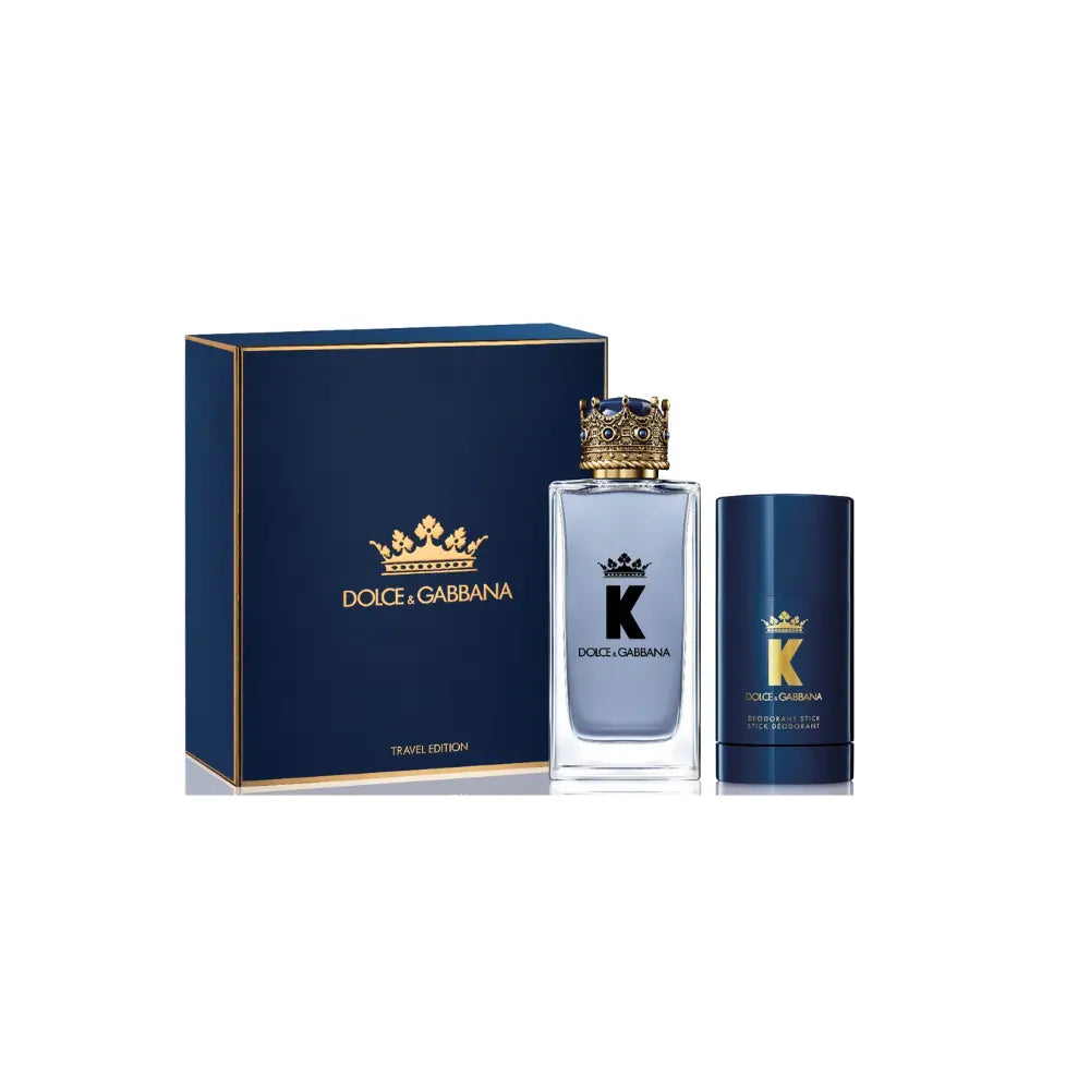 D & G  'K' 2 PCS SET FOR MEN: 3.3 EDT + 2.6 DEO