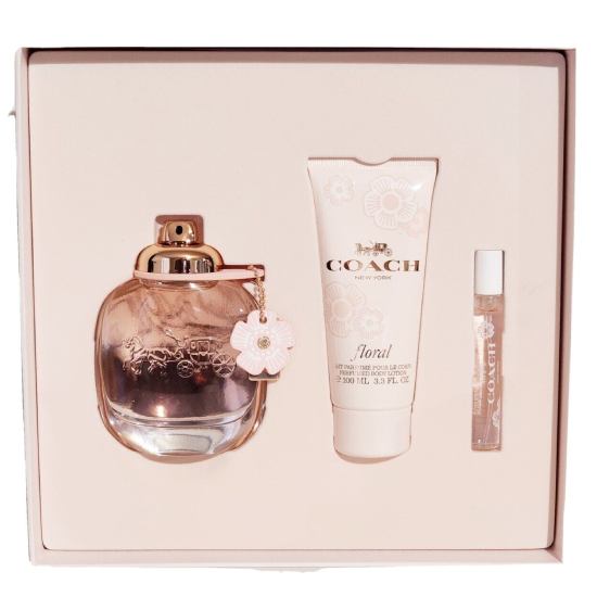 Coach Floral 3-Piece Set