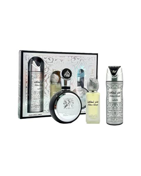 LATTAFA FAKHAR 3 PCS SET MEN