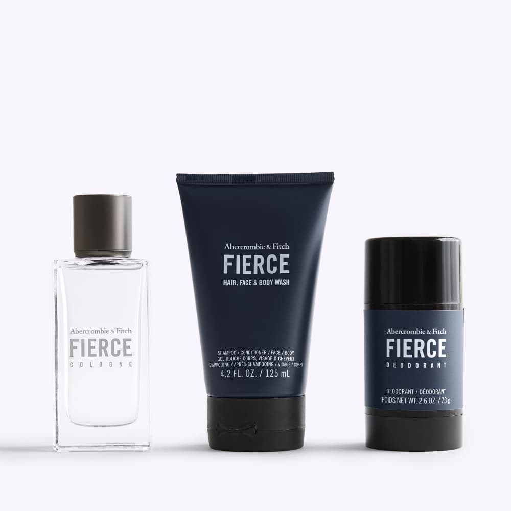 ABERCROMBIE AND FITCH FIERCE GIFT SET