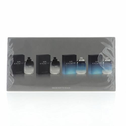 COACH 4 X 4.5 ML MINI SET FOR MEN: 2 X COACH + 2 X BLUE