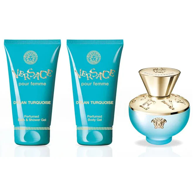VERSACE DYLAN TURQUOISE 4 PCS SET