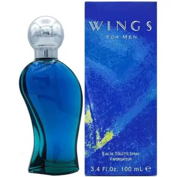 WINGS FOR MEN BY GIORGIO BEVERLY HILLS EDT 3.4 OZ SPRAY