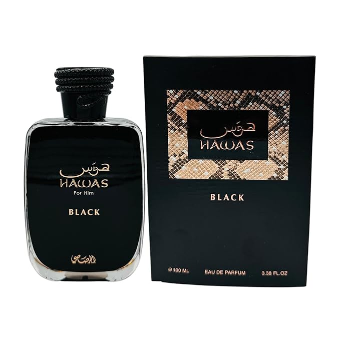 RASASI HAWAS BLACK(M)EDP SP 3.38oz