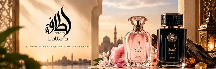 lattafa brand banner