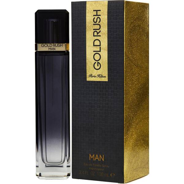 GOLD RUSH MAN BY PARIS HILTON EDT 3.4 OZ SPRAY