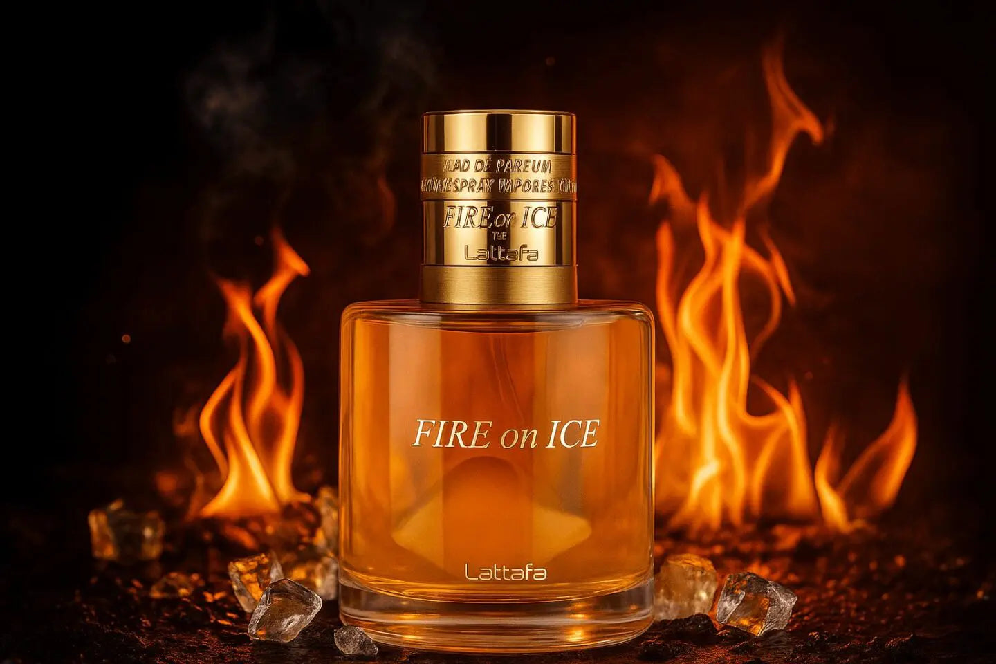 LATTAFA FIRE ON ICE UNISEX 3.4 OZ EDP