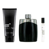 MONT BLANC LEGEND 3PC 3.3 EDT SPR, 3.3 SHOWER GEL, MINI (M)