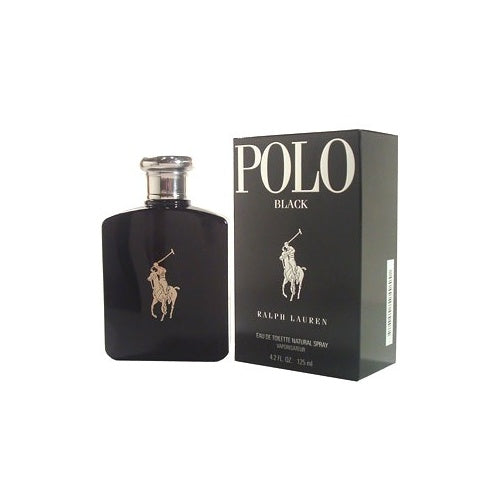 POLO BLACK BY RALPH LAUREN 4.2 OZ EDT