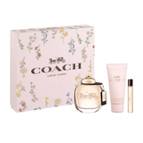 COACH NEW YORK 3 PCS SET WITH 3 OZ EDP SPRAY